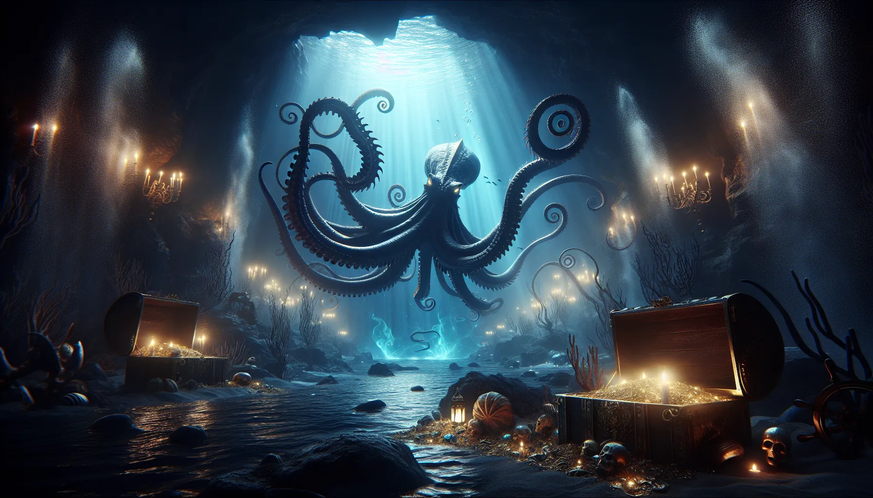 Разбуди Кракена в Release the Kraken и захвати морские сокровища!